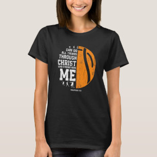 Camiseta Cristo me fortalece el hurto religioso cristiano