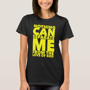 Camiseta Cristo, Nada Puede Separarme Del Amor
