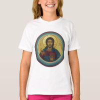 Cristo Pantocrátor bizantino Arte de mosaico redon