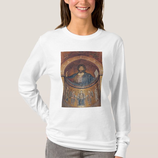 Camiseta Cristo Pantocrator y Madonna (Anverso)
