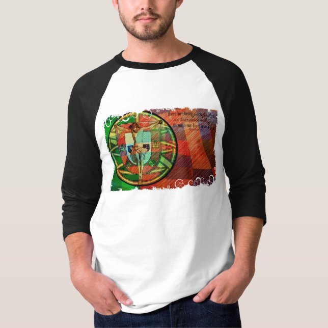 Camiseta Cristo por Portugal (Anverso)