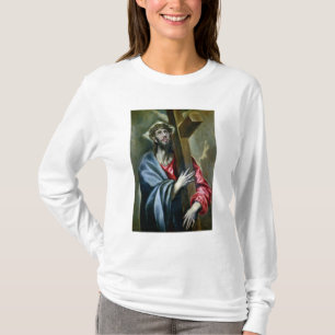 Camiseta Cristo que abrocha la cruz, 1600-10 (aceite en