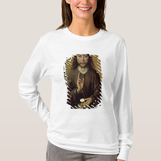 Camiseta Cristo que bendice 2 (Anverso)