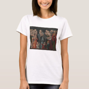 Camiseta Cristo que bendice a los niños