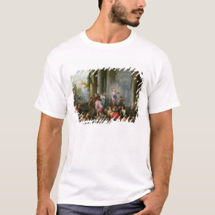 Camiseta Cristo que conduce a los comerciantes del templo