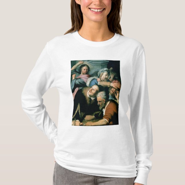 Camiseta Cristo que conduce a los Moneychangers (Anverso)