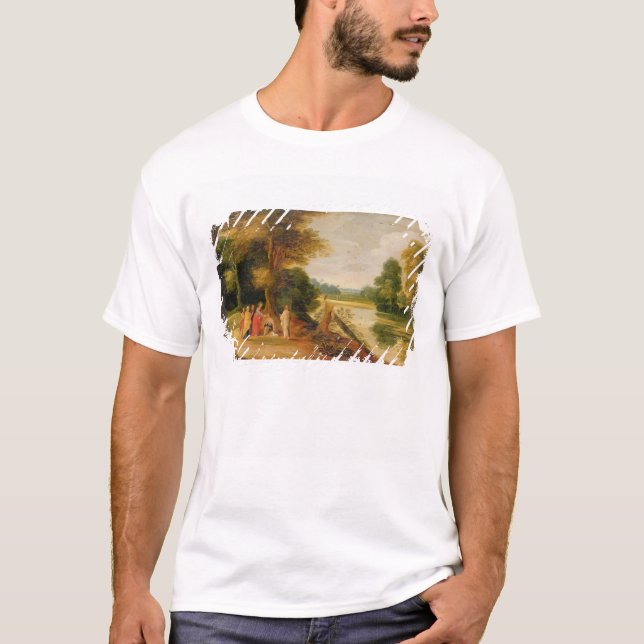 Camiseta Cristo que cura al hombre ciego (Anverso)