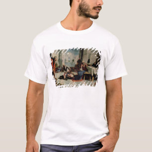 Camiseta Cristo que lava a los pies de los discípulos