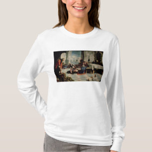 Camiseta Cristo que lava a los pies de los discípulos