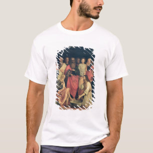 Camiseta Cristo que lava los pies de los discípulos