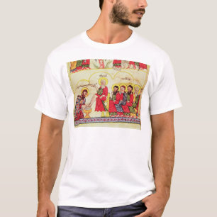 Camiseta Cristo que lava los pies de los discípulos