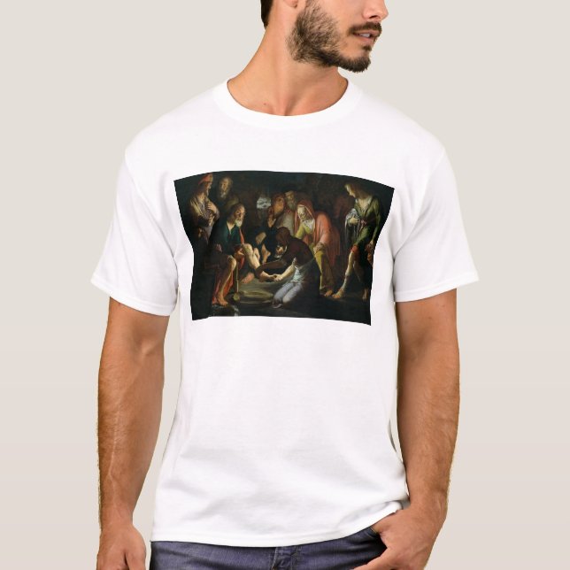 Camiseta Cristo que lava los pies de los discípulos, 1623 (Anverso)