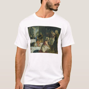 Camiseta Cristo que lava los pies de los discípulos, c.154