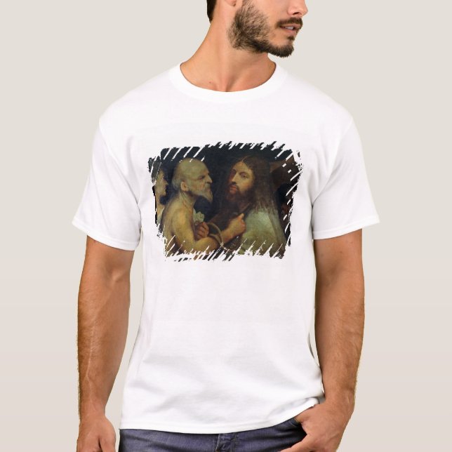Camiseta Cristo que lleva la cruz (Anverso)