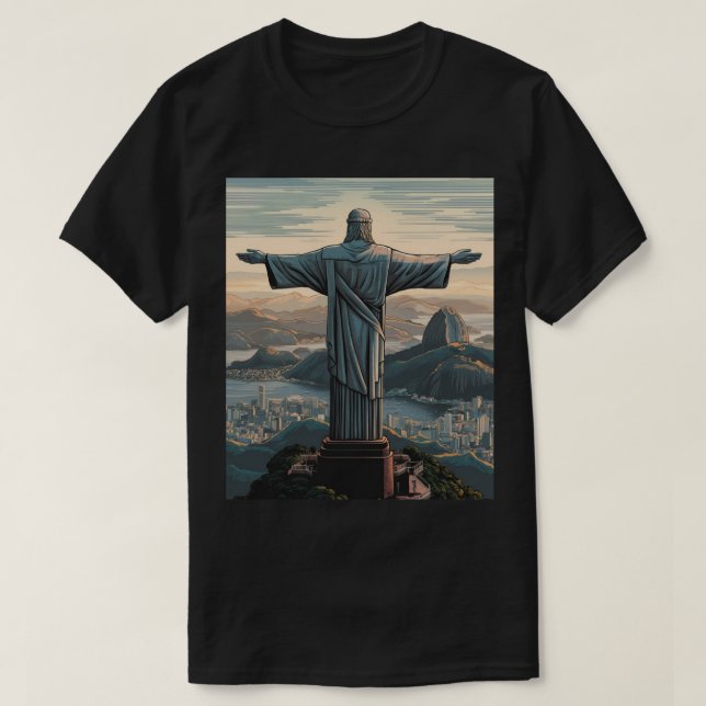 Camiseta Cristo Redentor (Diseño del anverso)