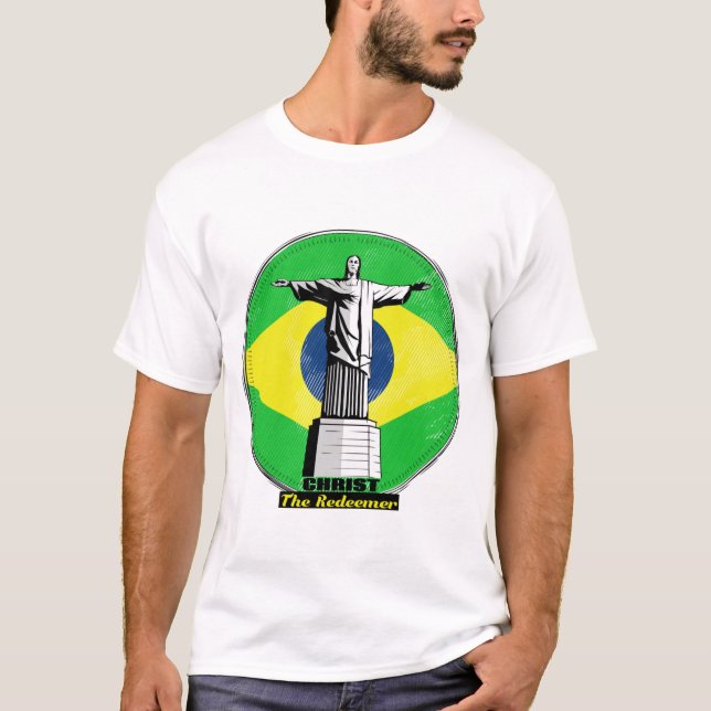 Camiseta Cristo Redentor Río de Janeiro (Anverso)