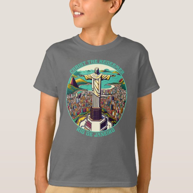 Camiseta Cristo Redentor, Río de Janeiro (Anverso)