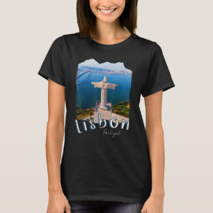 Camiseta Cristo Rey (Almada) Estatua de Jesús Lisboa