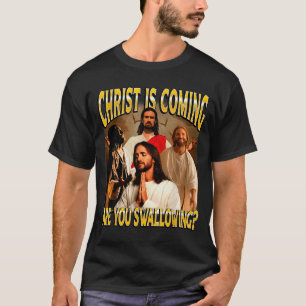 Camiseta Cristo Viene Prepara Tu Corazón Retro Hombres Muje