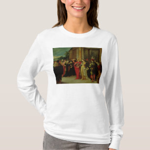 Camiseta Cristo y el adulterio admitido mujer