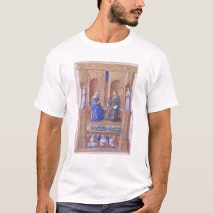 Camiseta Cristo y el Virgen María Enthroned