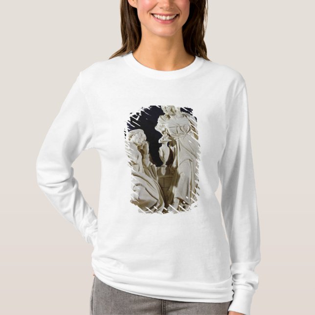 Camiseta Cristo y la mujer de Samaria (Anverso)