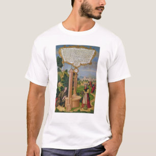 Camiseta Cristo y la mujer de Samaria en el pozo de Jacob