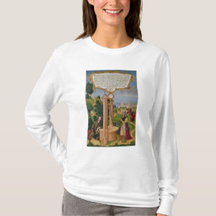 Camiseta Cristo y la mujer de Samaria en el pozo de Jacob