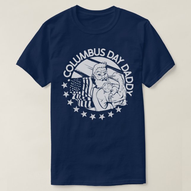 Camiseta Cristóbal del Día de Colón de Mens (Diseño del anverso)