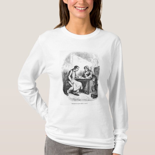 Camiseta Cristóbal y la Silvia gorda (Anverso)