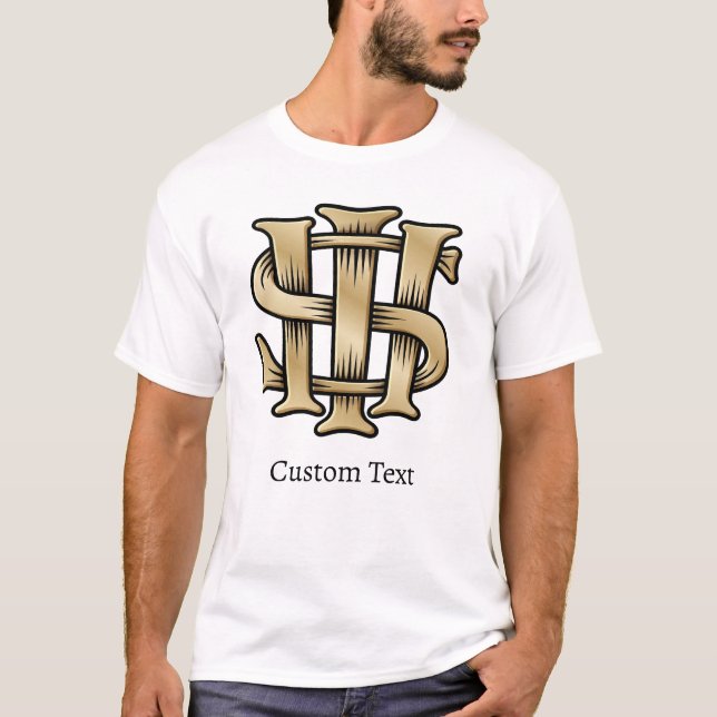 Camiseta Cristograma IHS (Anverso)