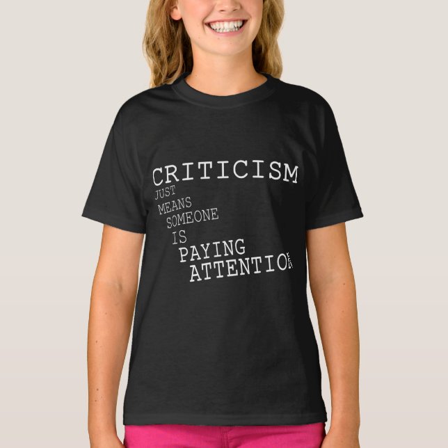 Camiseta Crítica (Anverso)