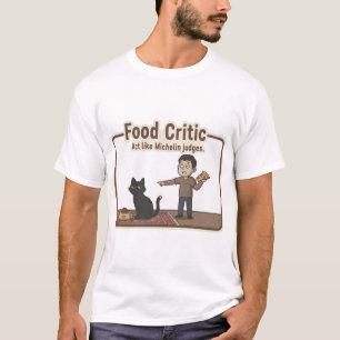 Camiseta crítica a la comida