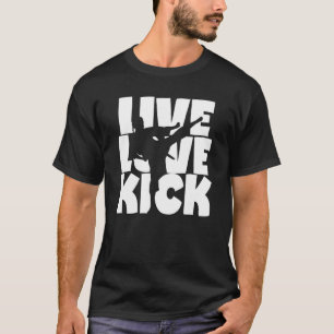 Camiseta Crítica de amor en vivo de Karate
