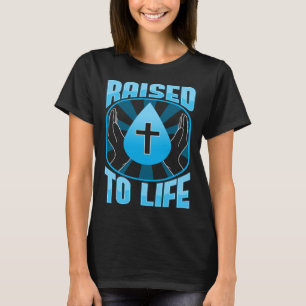 Camiseta Criticada A La Vida Cristiana Del Baptismo Del Agu