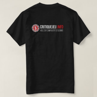 Camiseta CríticaJeu (Noir)
