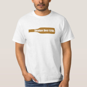 Camiseta Crítico aficionado de la cerveza