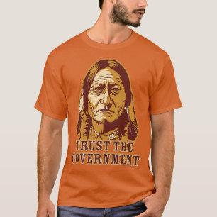 Camiseta Crítico Bull De Sitting Del Gobierno