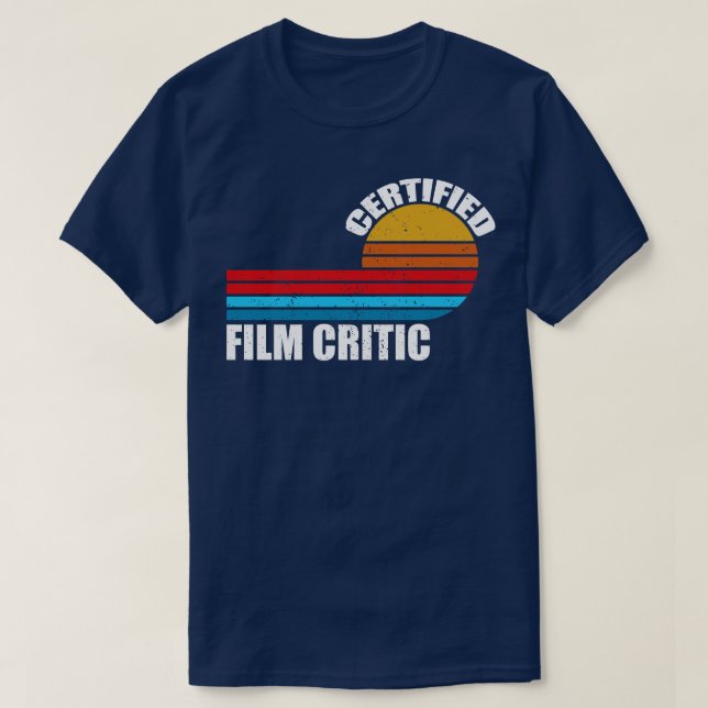 Camiseta crítico certificado (Diseño del anverso)