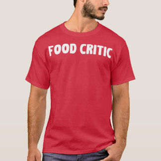 Camiseta Crítico de alimentos