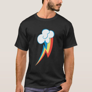 Camiseta Crítico de color arcoiris