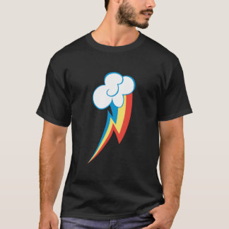 Camiseta Crítico de color arcoiris