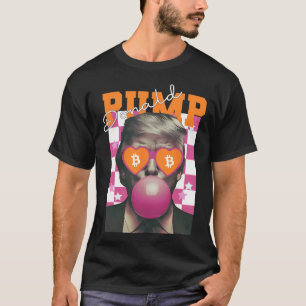 Camiseta Crítico de Trump con una gota de Bitcoin de Donald