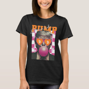 Camiseta Crítico de Trump con una gota de Bitcoin de Donald