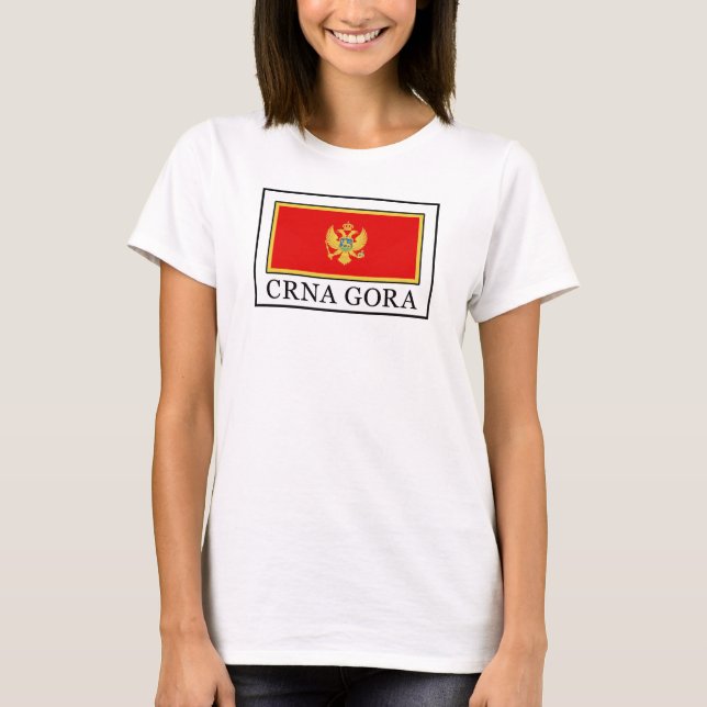 Camiseta Crna Gora (Anverso)