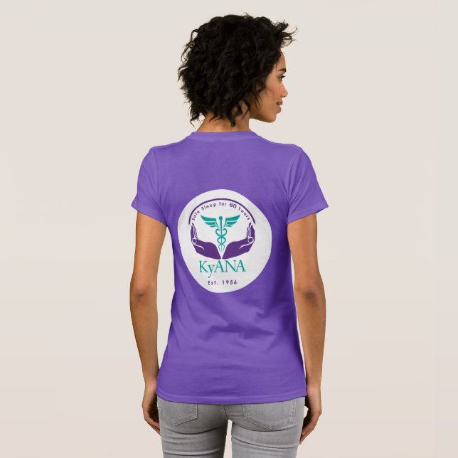 Camiseta CRNA que proporciona la anestesia por más de 150 (Reverso completo)