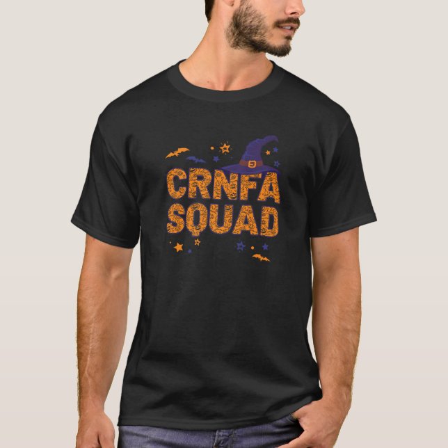 Camiseta CRNFA Squad Enfermera Auxiliar Primera Tripulación (Anverso)