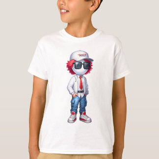 Camiseta CRO@ - Frente blanco y espalda