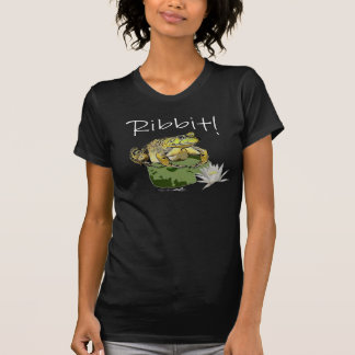 Camiseta ¡Croac! Vida de Rana Gráfica Virginia Wright 
