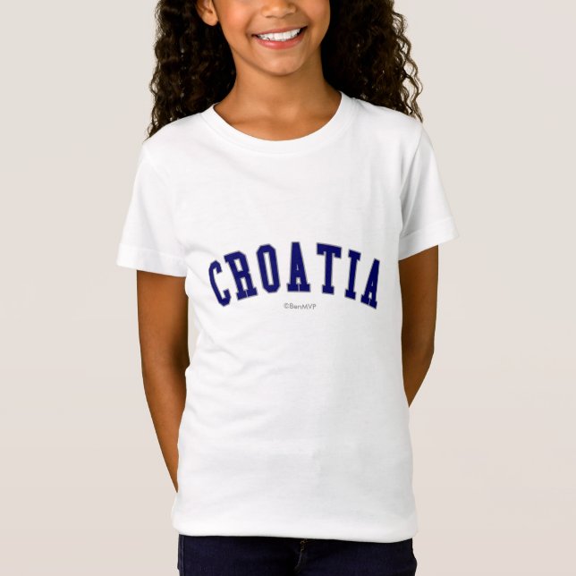 Camiseta Croacia (Anverso)